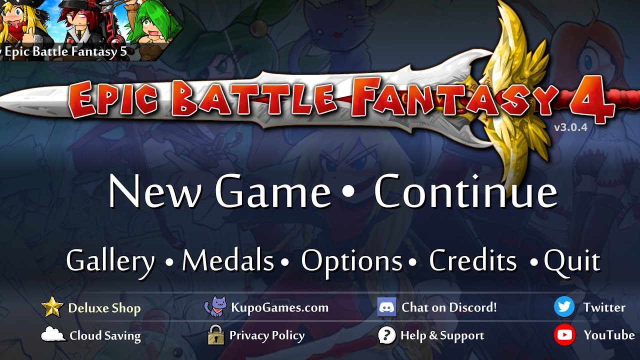 (Epic Battle Fantasy 4 Mobile version)#4 Lang thang trong pháo đài thì chợt nhận ra quên nâng skill