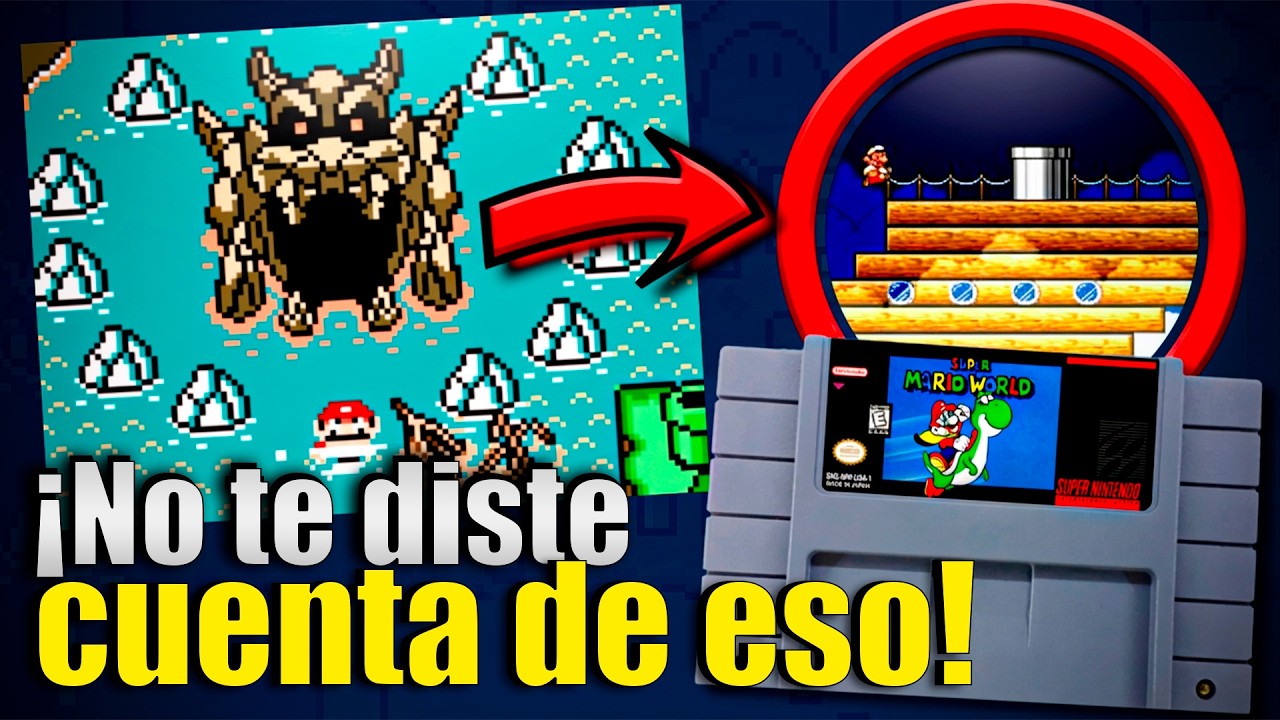 Los SECRETOS PROHIBIDOS de SUPER MARIO WORLD