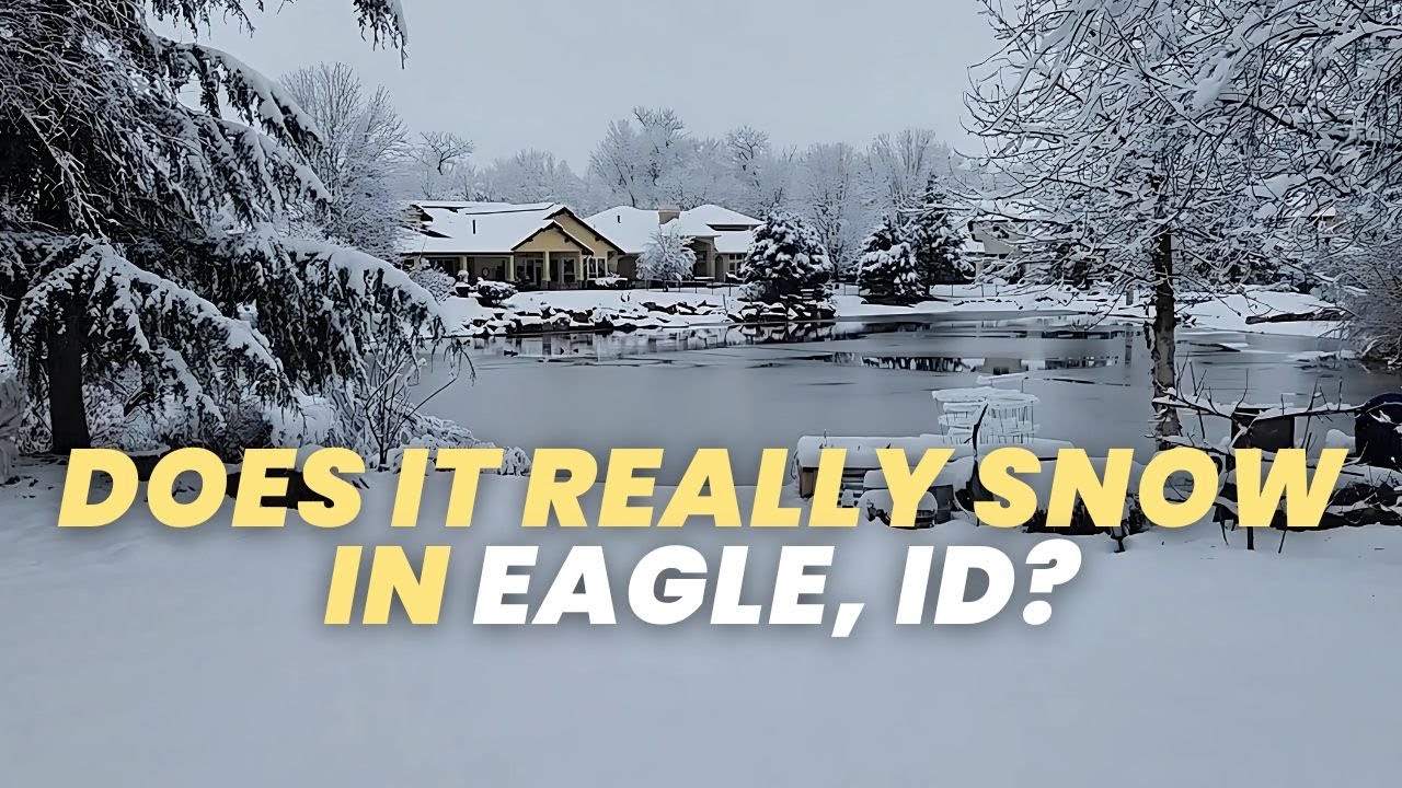 How Much Snow Does Boise REALLY Get? | Selling in Idaho
