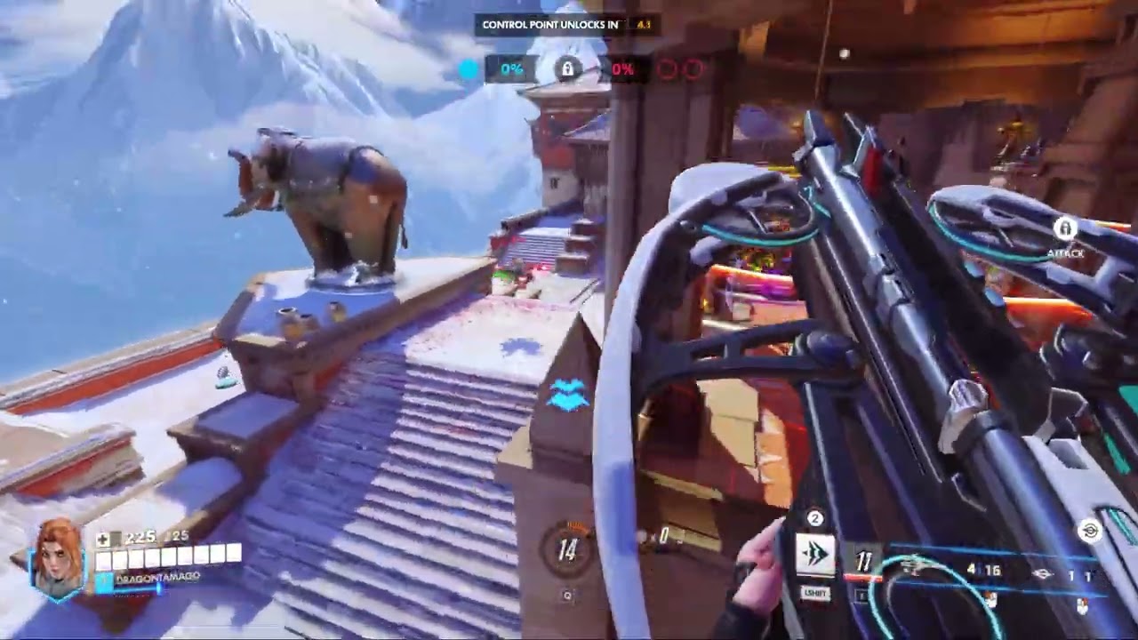 Overwatch: Freja gameplay Nepal (no commentary)