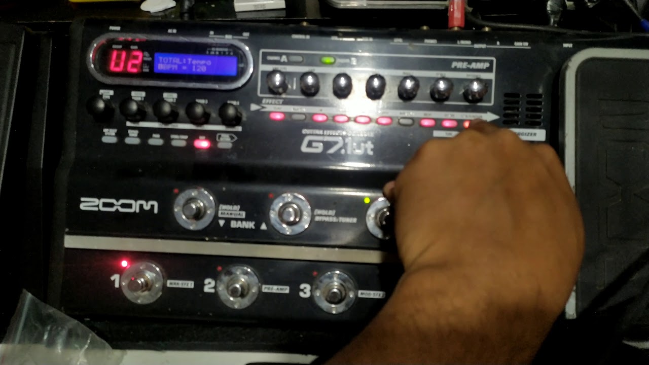 whammy pedal Tom Morello Zoom G7 (#duvidasdeinscritos)