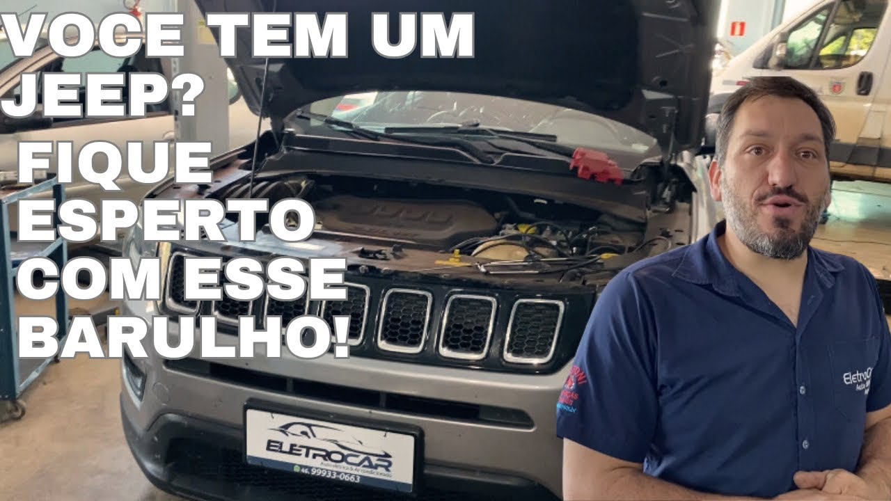 Jeep Compass barulho estranho:Saiba oque é e como resolvemos