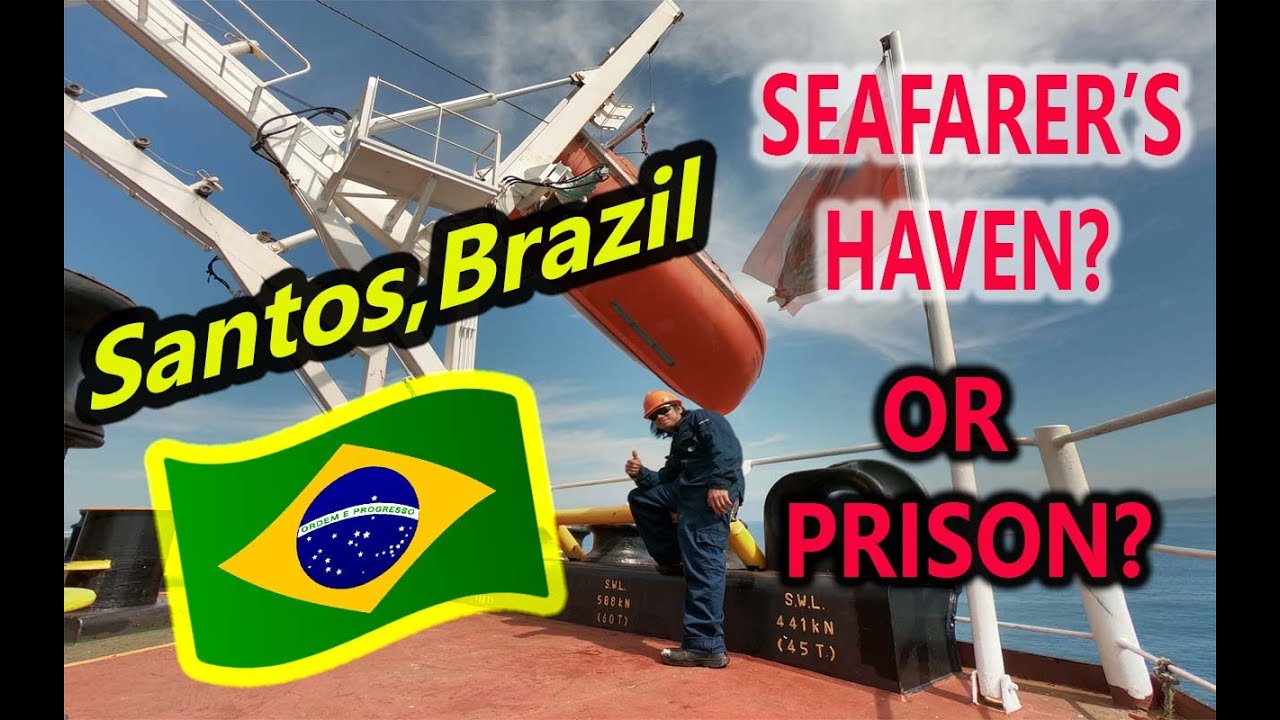 SEAMAN'S LIFE IN SANTOS, BRAZIL IN ANCHORAGE AND IN PORT 2020 | NO SHORE LEAVE  Seaman Vlog |