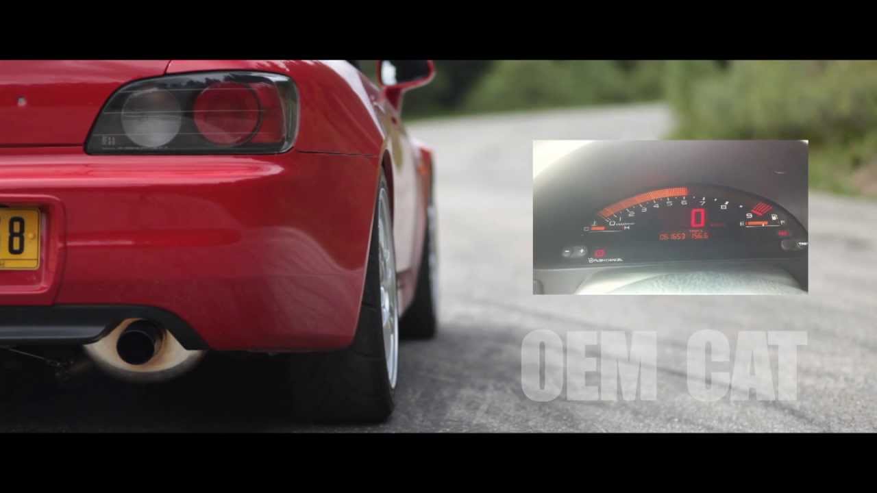 Deft Motion | T1R 70R-EM Single Sparrow Cat-Back Honda S2000 Comparison