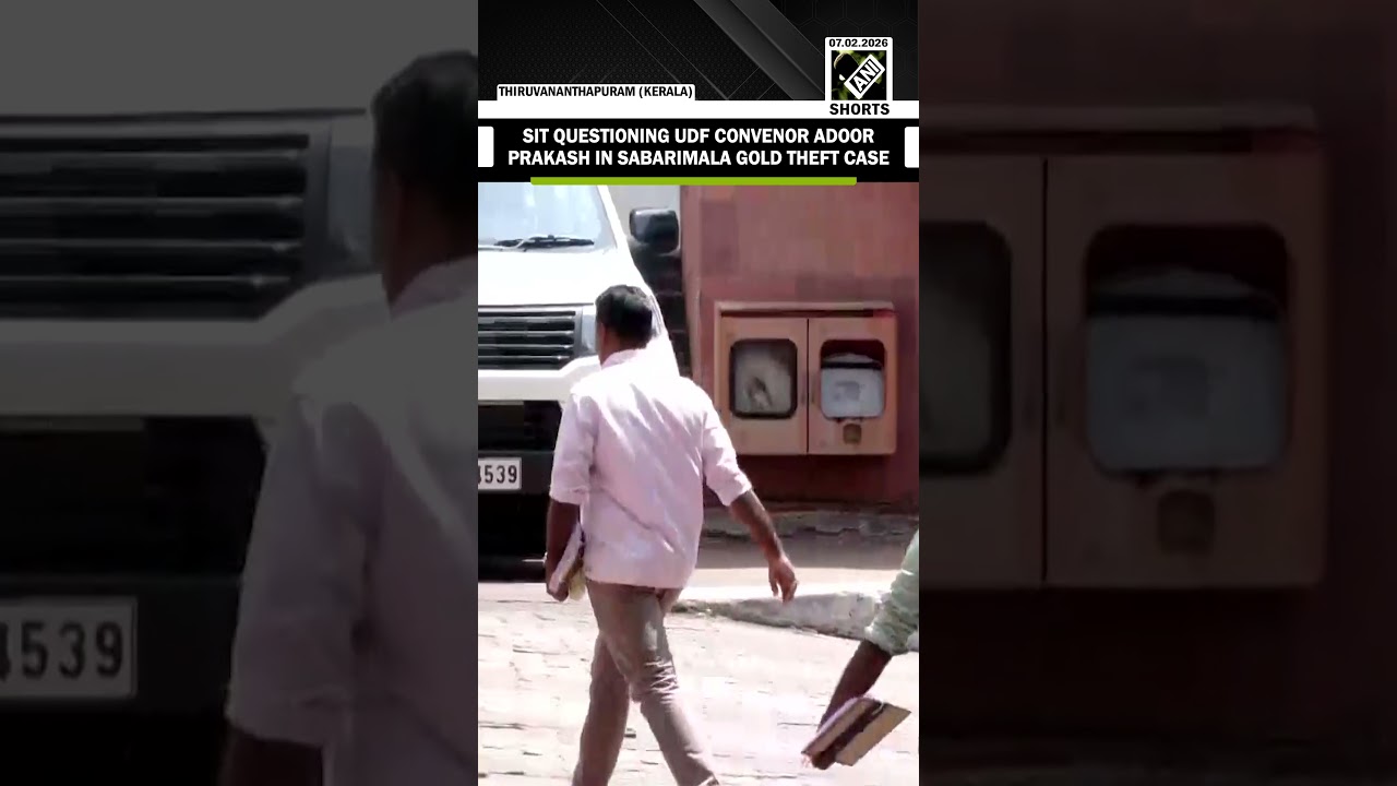 SIT questioning UDF convener and Member of Parliament Adoor Prakash in Sabarimala gold theft case