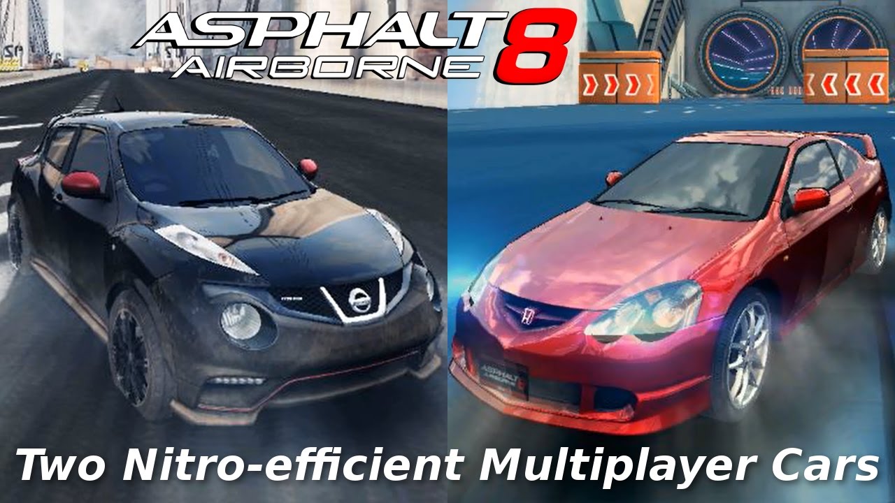 Asphalt 8: Two Great Nitro-efficient Multiplayer Cars