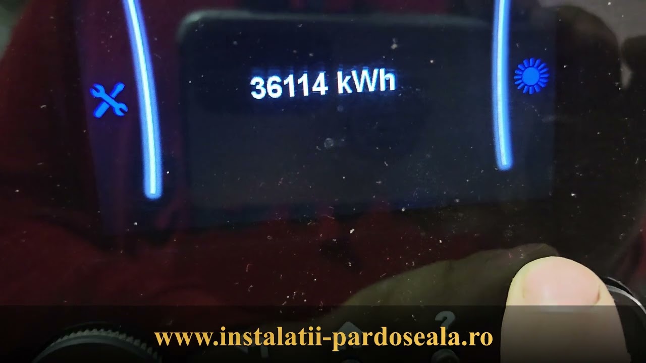 Consum pompa caldura Daikin dupa 3 ani la 180mp calorifere, jud MH..by CIupirom Instal