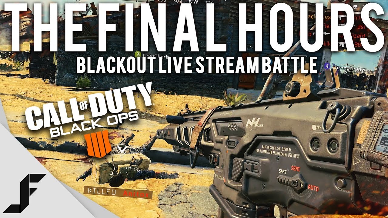 The Final Hours - COD Blackout Livestream Battle