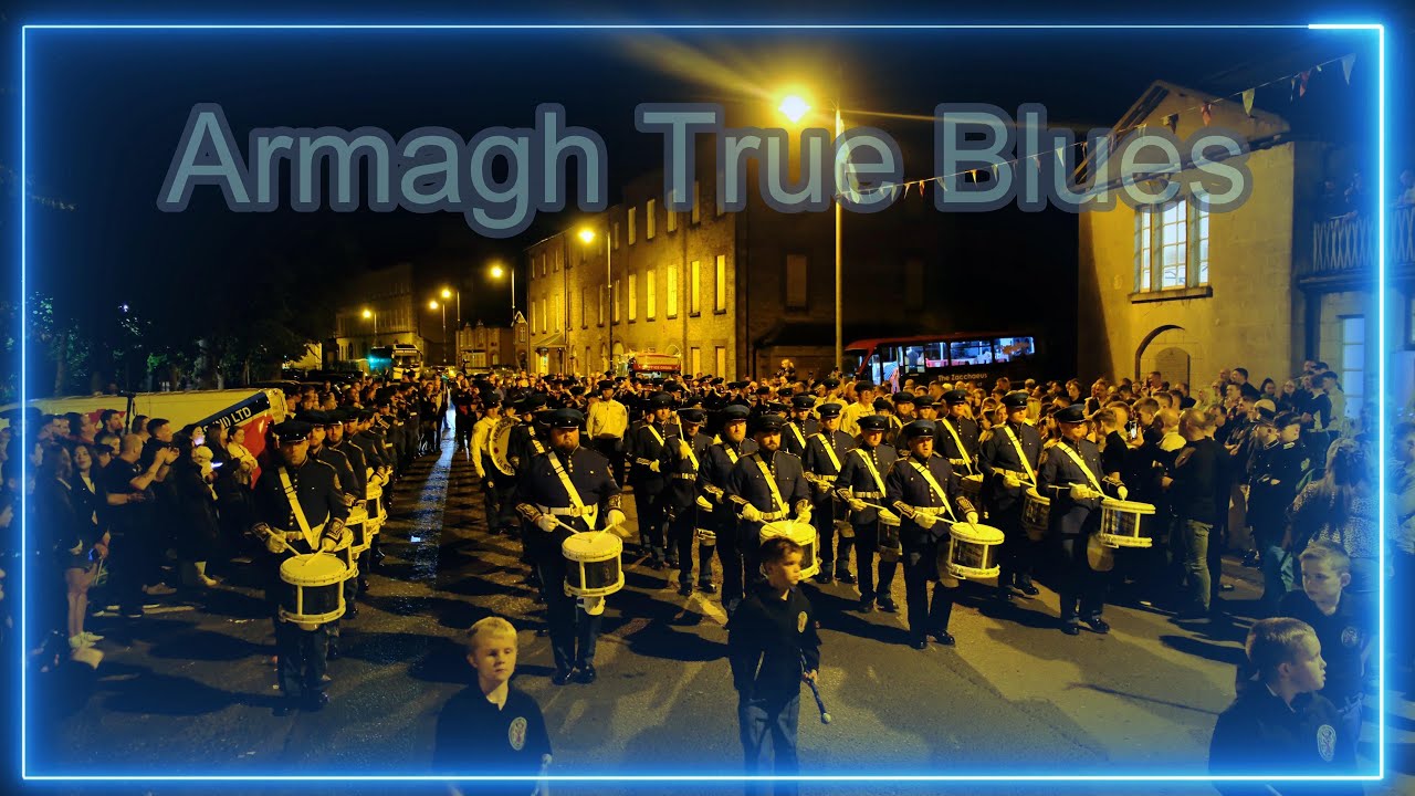 Armagh True Blues Ending Home Parade 17 08 24