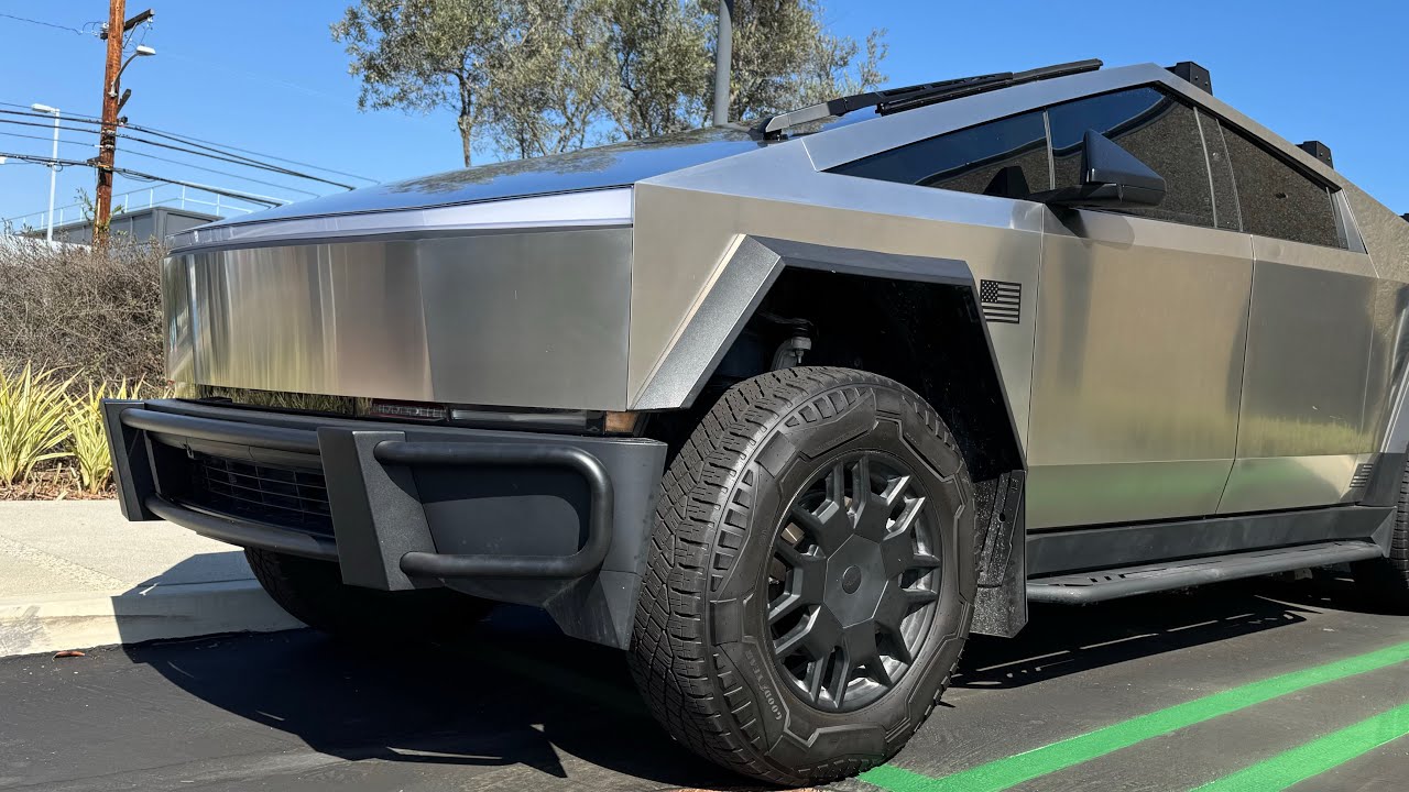 Tesla Cybertruck Front Bumper Bar Steel Guard!!!