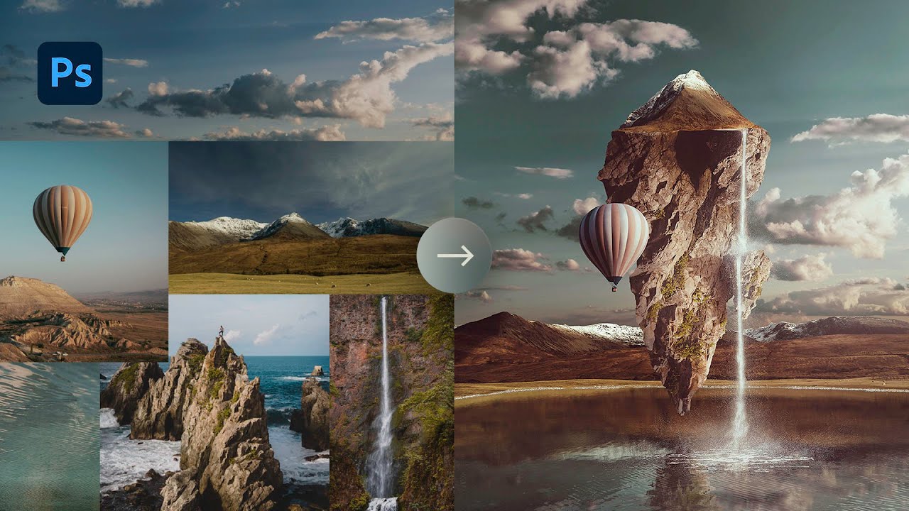 Making a floating Island in Photoshop