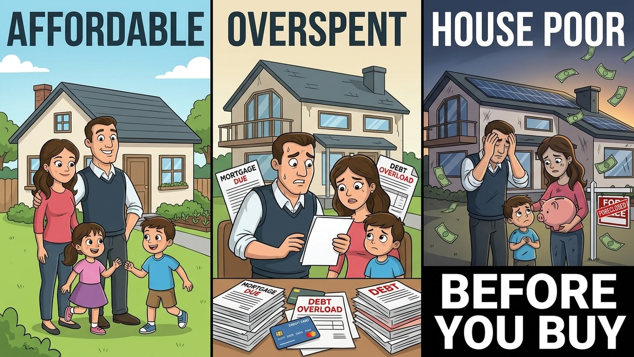 Stop Being House Poor Before It’s Too Late (Watch This Before Buying)