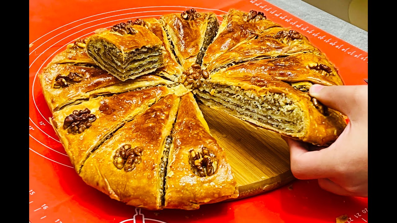 Это безумно Вкусно Начинки больше чем теста Тающий во рту Шикарно Ореховый пирог на праздничный стол