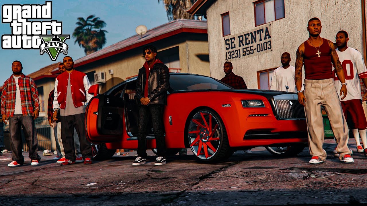 BLOODS VS CRIPS GANG WAR MOD 27