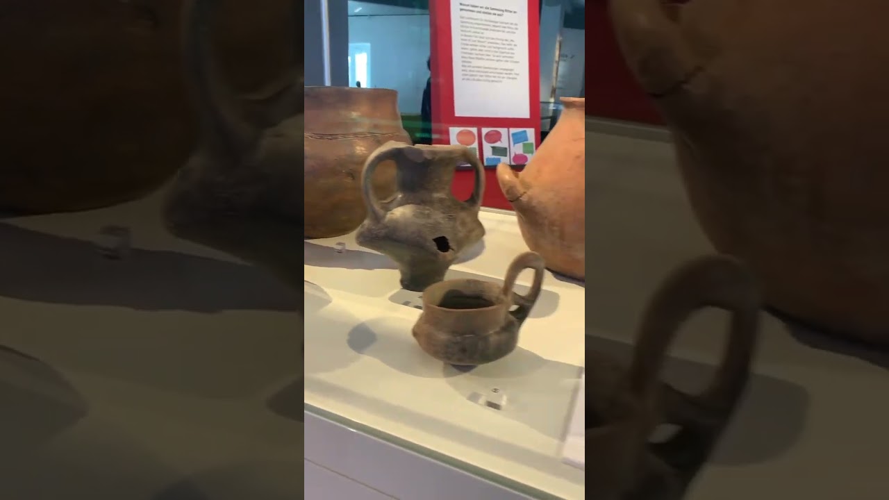 SMAC Muzeum Archeologiczne Chemnitz mini wystawa parter wczesna epoka żelaza okres halsztacki