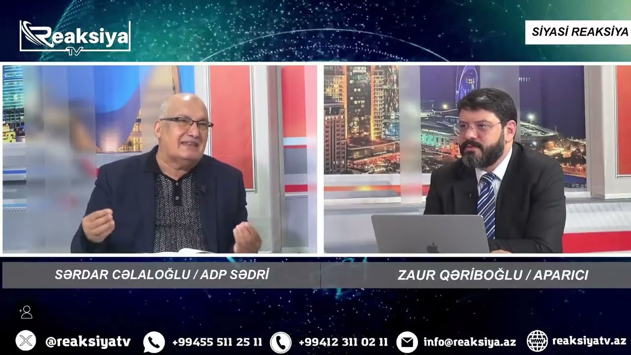 Netanyahu Azərbaycana niyə gəlmədi? - Sərdar Cəlaloğlu ilə SİYASİ REAKSİYA