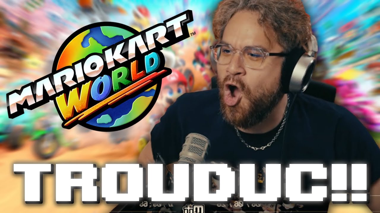 La découverte TRÈS CALME de Mario Kart World par Mistermv