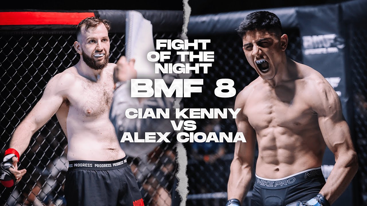 BMF 8 | Cian Kenny vs Alex Cioana | Amateur Welterweight MMA | BADMOFO MMA