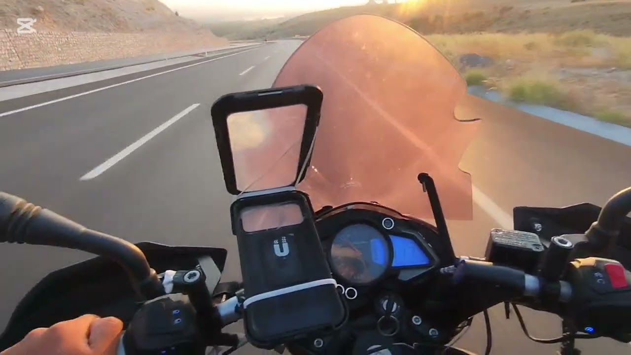 Afyon Ankara Uzun Yol  Part 1 / Ankara moto Kurye Festivali'ne Yolculuk. #bajaj #pulsar 