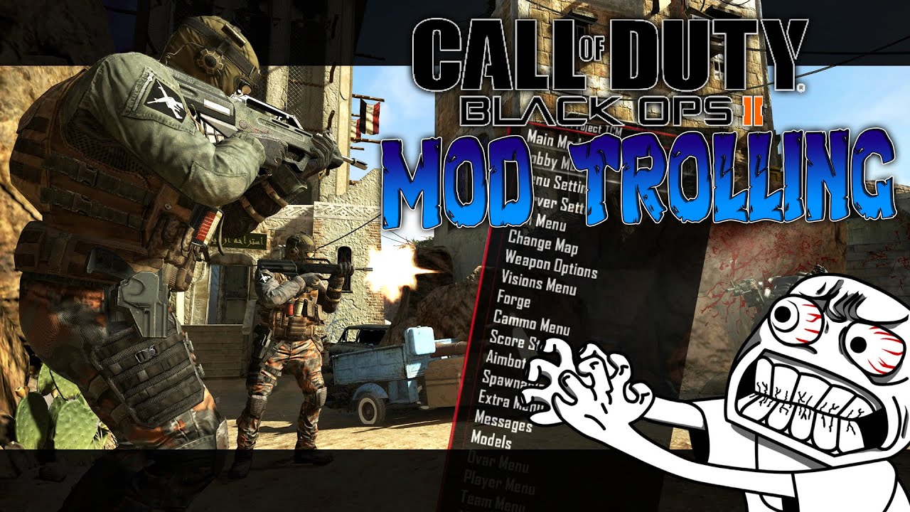 Black ops 2 Mod Trolling! (Invisible Trolling +More!)