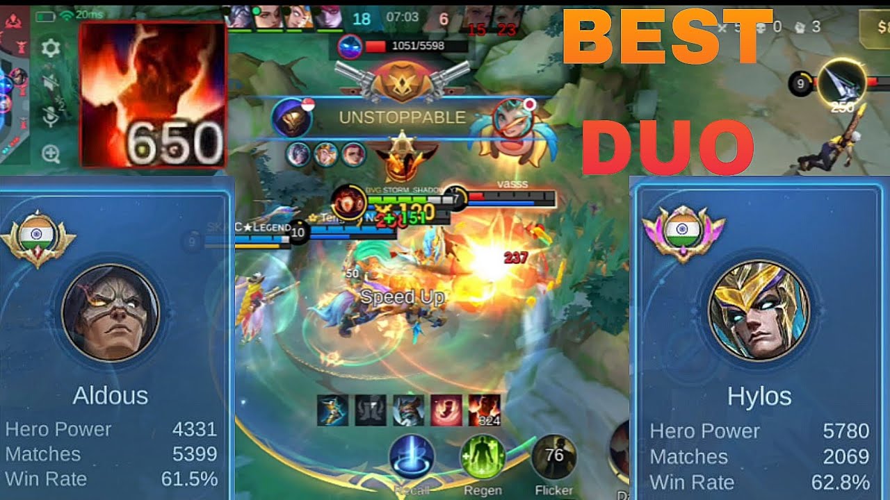 WHEN BEST DUO IN ONE TEAM (DESTROY MODE ON 😈)