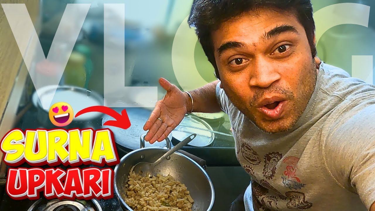 Made Surna Upkari In Traditional Style | Konkani Vlogs | Ganesh Kini