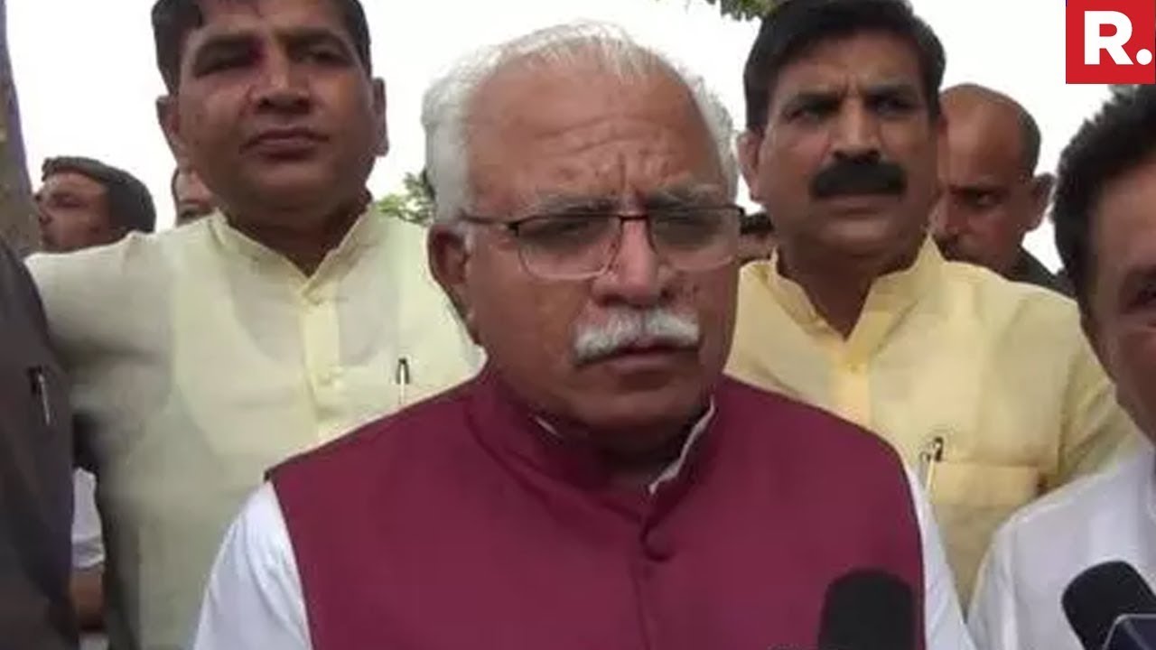 Haryana CM Manohar Lal Khattar Mocks Nationwide Farmers Protest