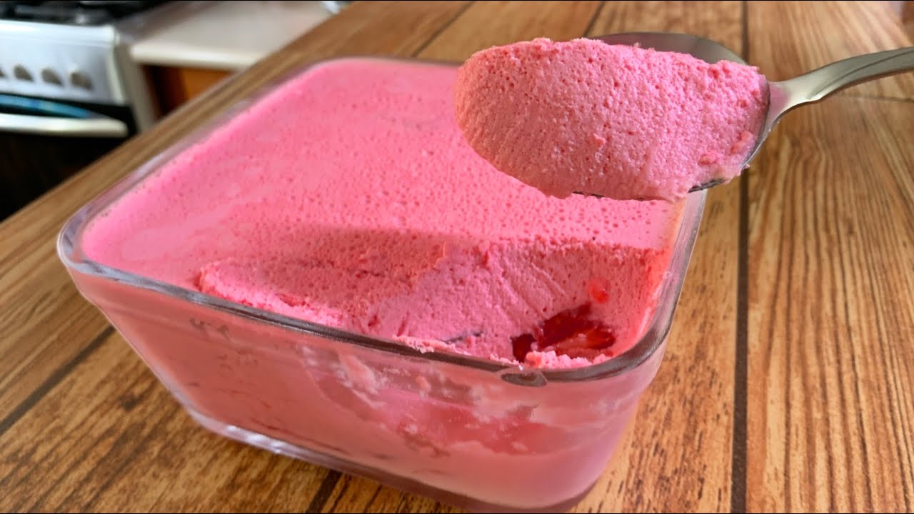 Postre para diab&eacute;ticos de solo 2 ingredientes 😋🍓