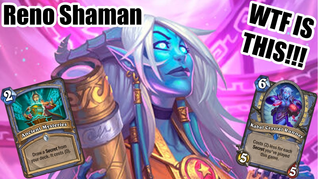 IM SO UNLUCKY WTF!!! | Reno Shaman Guide | Wild Hearthstone Guide | Wild Scholomance Academy