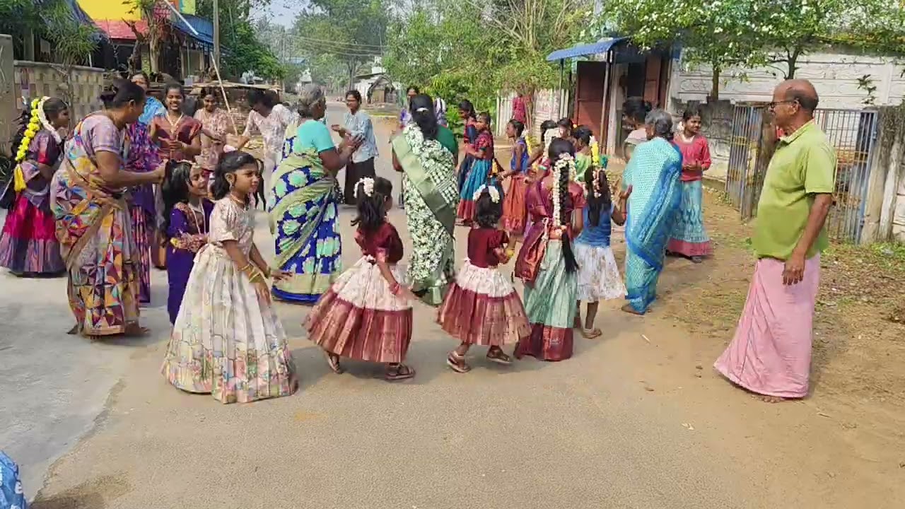 Kanum pongal celebration@ village