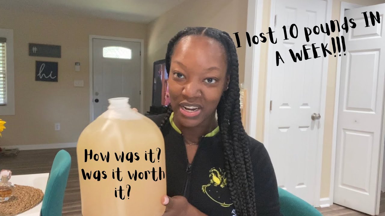 HOW I LOST 10 LBS IN A WEEK | Beyonc&eacute; diet