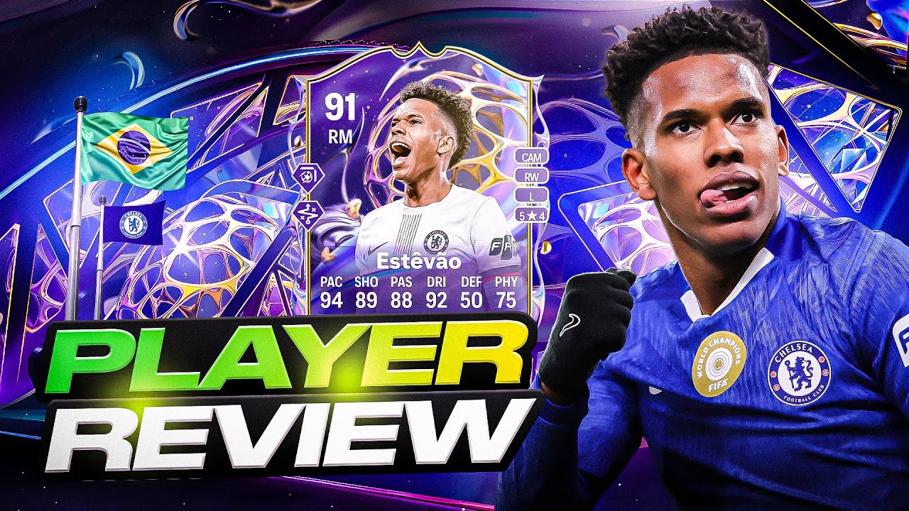 ОБЗОР ИГРОКА 91 БУДУЩИЕ ЗВЕЗДЫ ЭСТЕВАО &mdash; EA FC 26 ULTIMATE TEAM