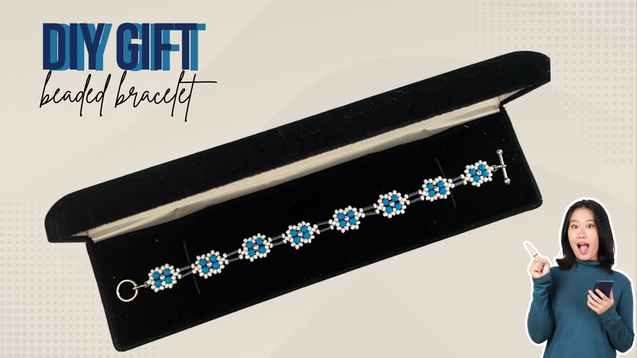 How to make a beautiful gift for someone you love. DIY bracelet 