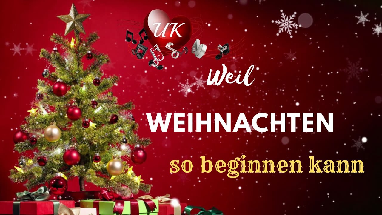Weil Weihnachten so beginnen kann