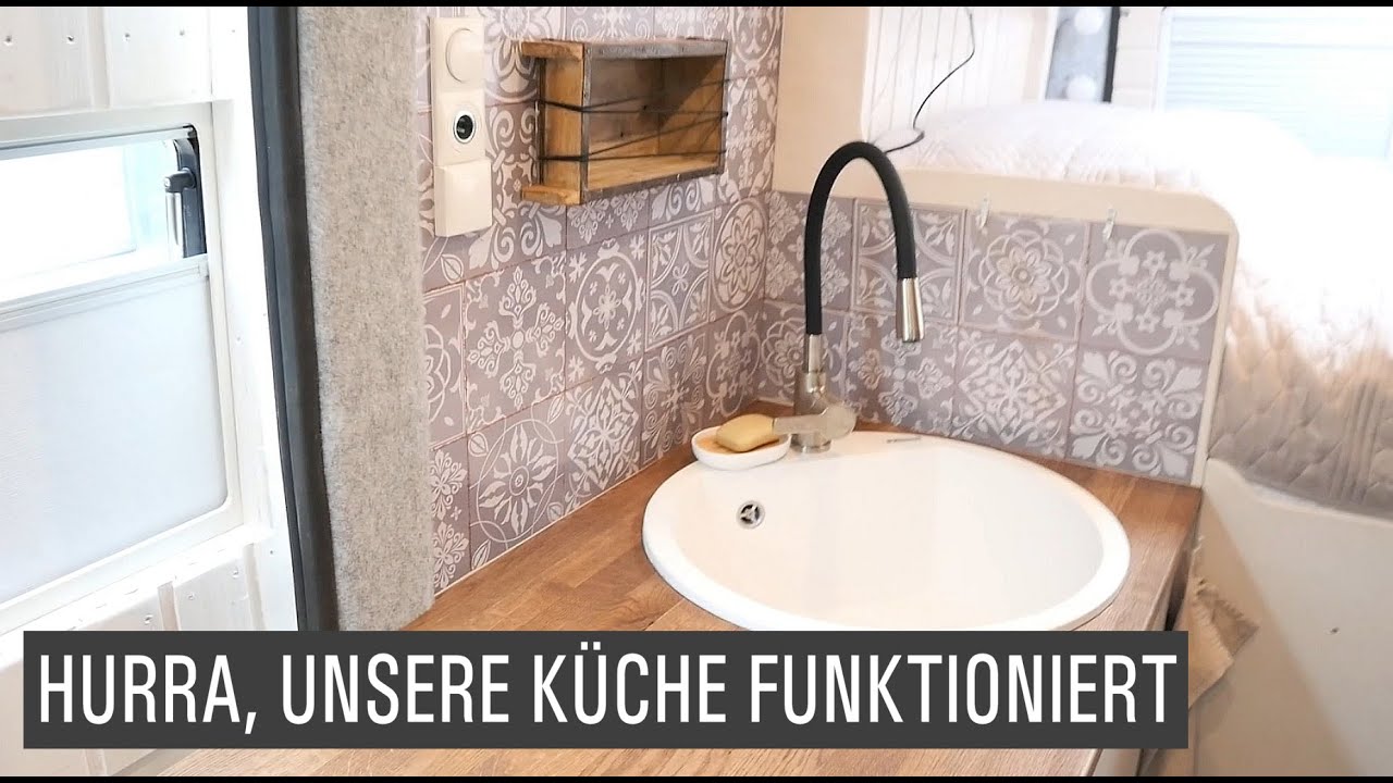 Camper Van Ausbau - Citroen Jumper - Bett, Küche, Gas und Wasser