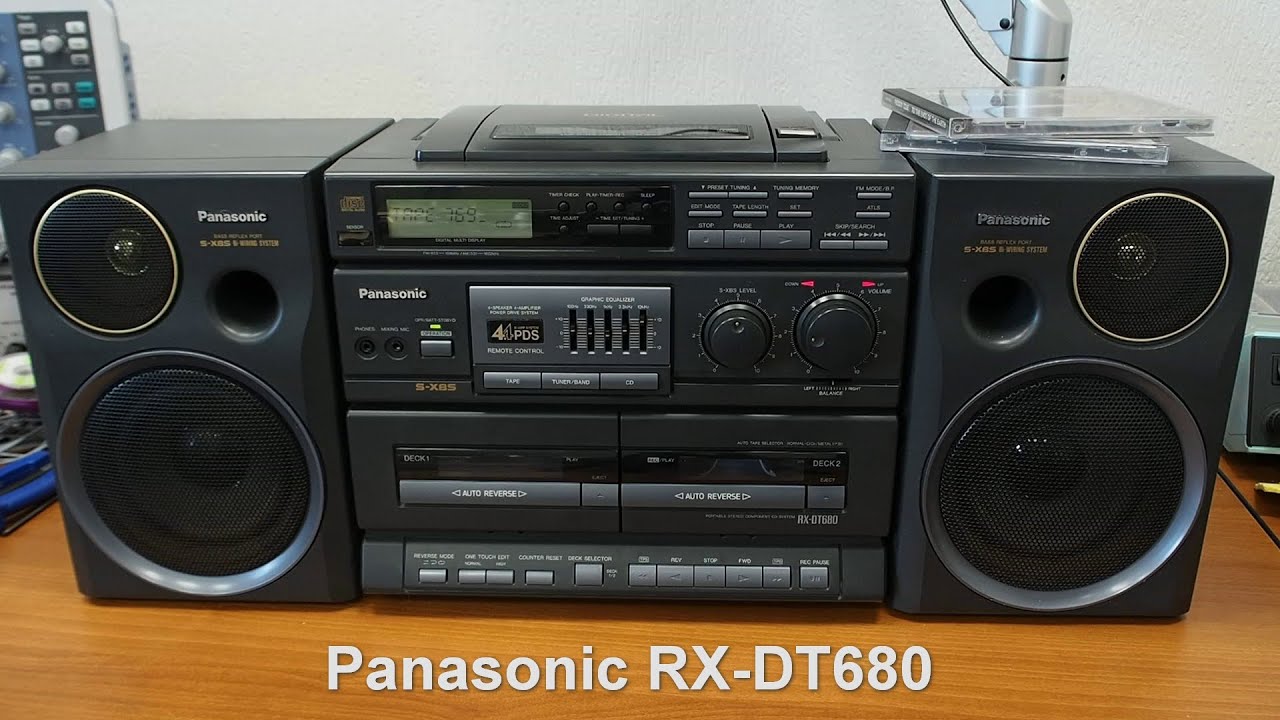 Panasonic RX-DT680 Ремонт, капитальная чистка и негр в космосе
