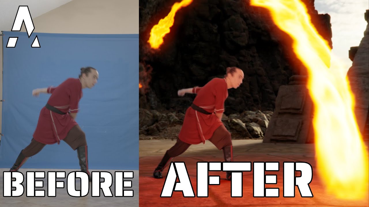 Firebending Blender & EmberGen VFX Breakdown | Arcomade