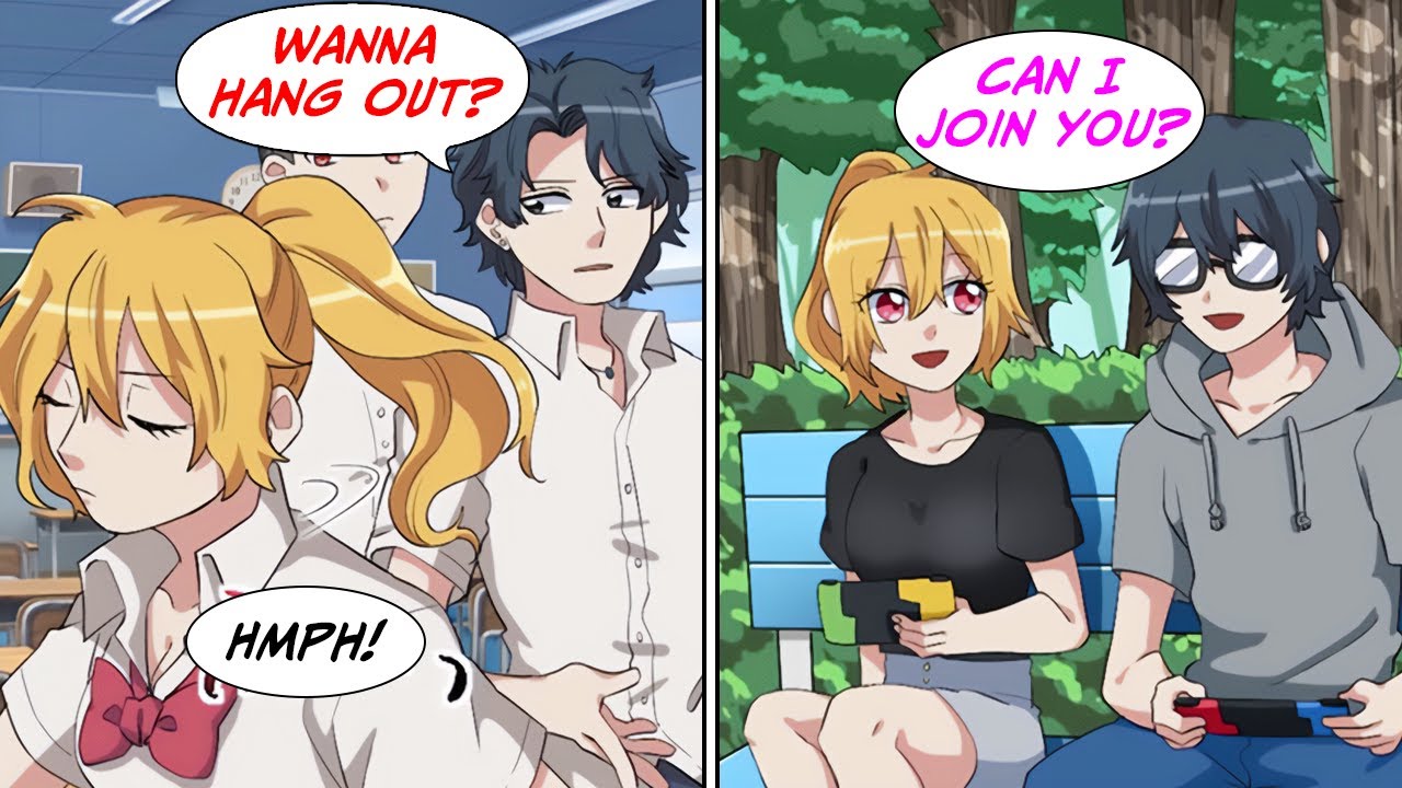 I pretend to be outgoing, but I'm actually a nerd... [Manga Dub]