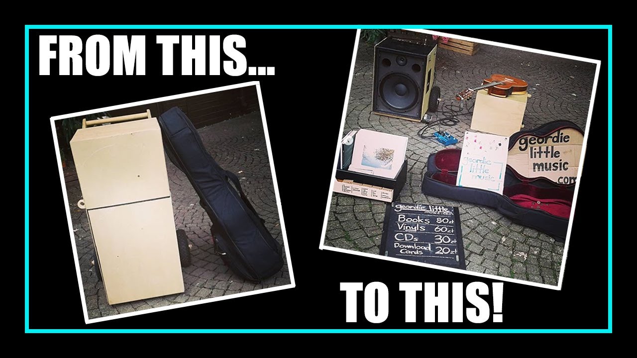 The Ultimate Busking Rig?! - Introducing my custom built all-in-one transformer street setup...