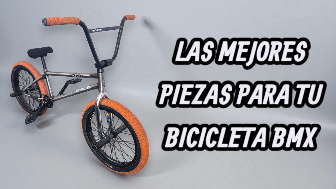 Las mejores piezas para tu bicicleta Bmx