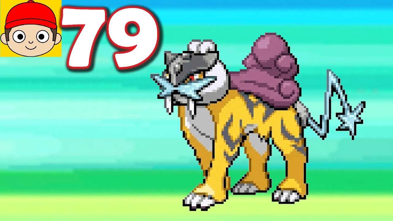 Hunting Entei and Raikou! CATCHING RAIKOU!! - Pokemon SoulSilver - (Part 79)