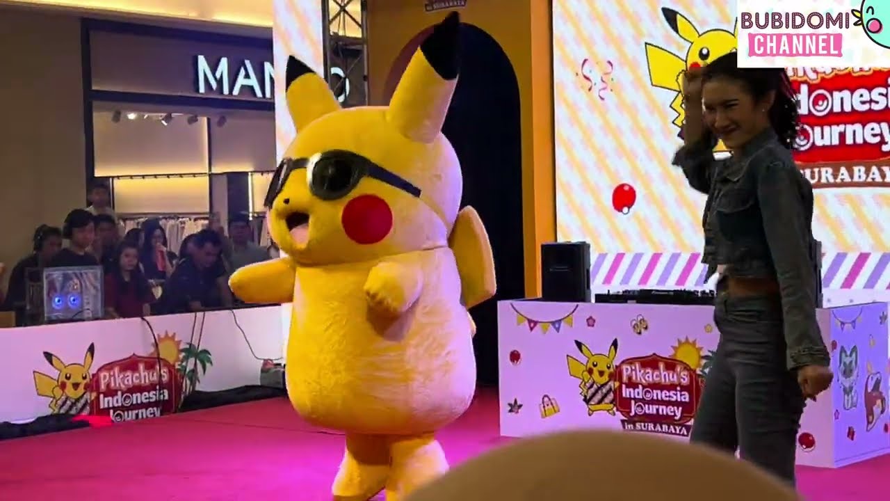 MEET AND GREET WITH PIKACHU - POKEMON LIVE SHOW SURABAYA