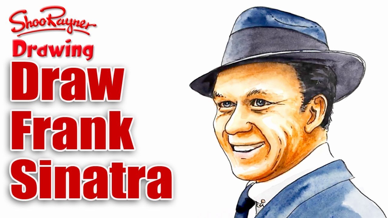 How to draw and paint Frank Sinatra