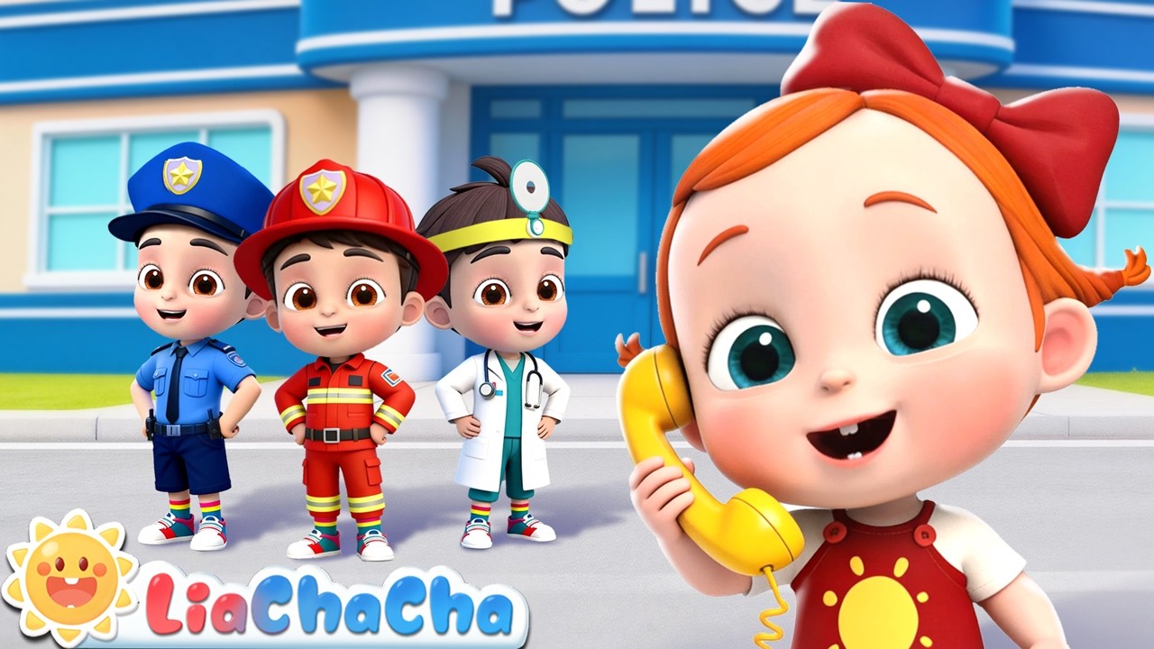 Ring, Ring, Let's Call for Help | EP252 | Phone Call Song | Nursery Rhymes & Kids Songs | LiaChaCha