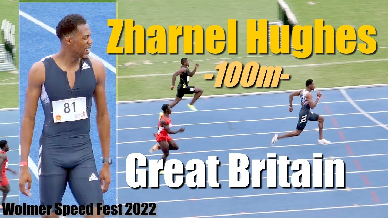 Great Britain Zharnel Hughes Canters 100m Season Opener WIN | Heat 1 | Wolmer Speed Fest 2022