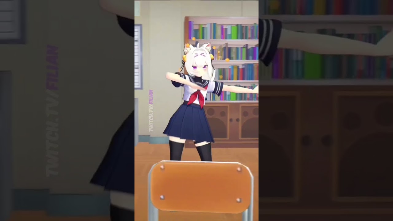 Filian dances to 1-800   #filian #dance #vtuber #bbno #fyp #shorts