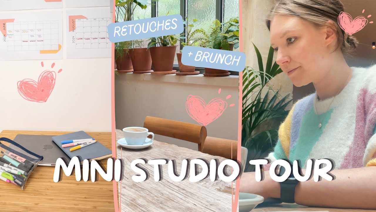 Mini studio tour, brunch à Paris et retouches photos produits | Ma vie de photographe culinaire