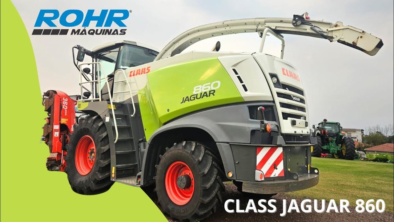 Forrageira Automotriz CLAAS 860 - Ano 2015
