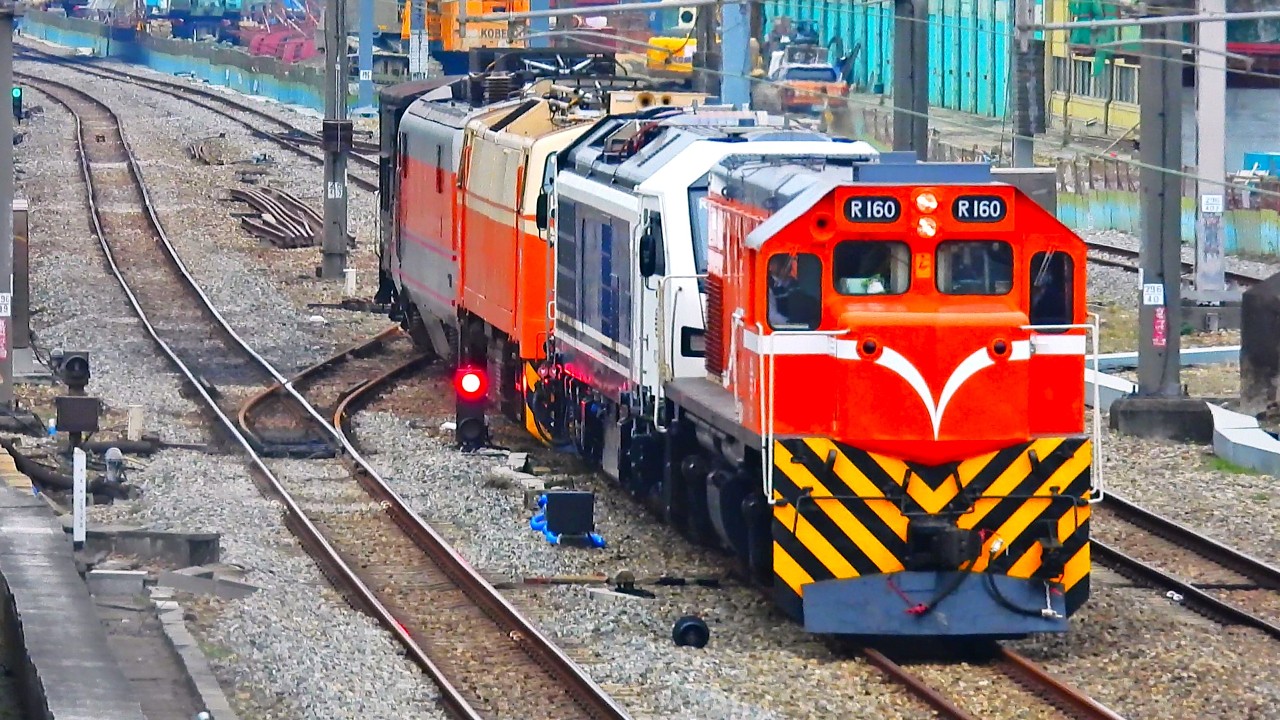 台鐵7202次貨物列車嘉義站進站-2026/03/10