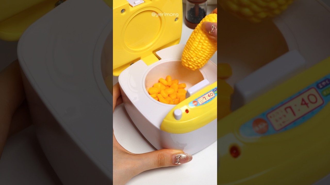 Satisfying Miniature: Toy Cooking Corn Soup ASMR